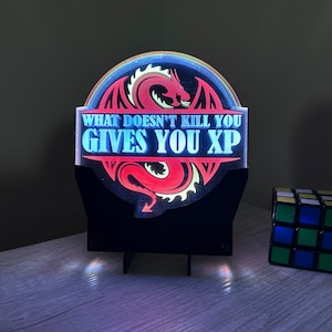 Dungeons and Dragons Decor DnD Fan Sign for D&D Players DnD Gift for DnD Gifts for Dungeons and Dragons Art Gifts for DnD players Gamer Gift