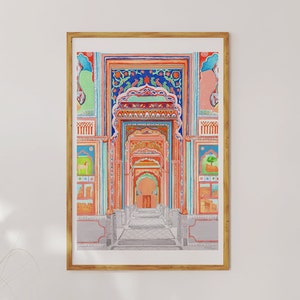 Petra Gate Art Print Digital