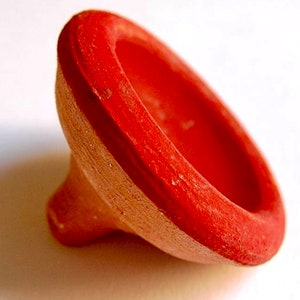 Set of 4  organic moroccan clay lipstick pot aker el fassi .Moroccan clay pots-fassi lipstick,lip tagine, traditional berbère lipstick