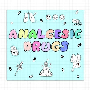 Analgesic medication Flash cards Pharmacology(26 flash cards)