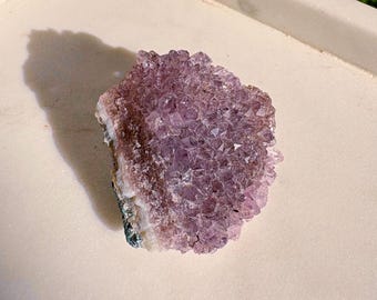 Raw Amethyst Cluster: Natural Purple Crystal