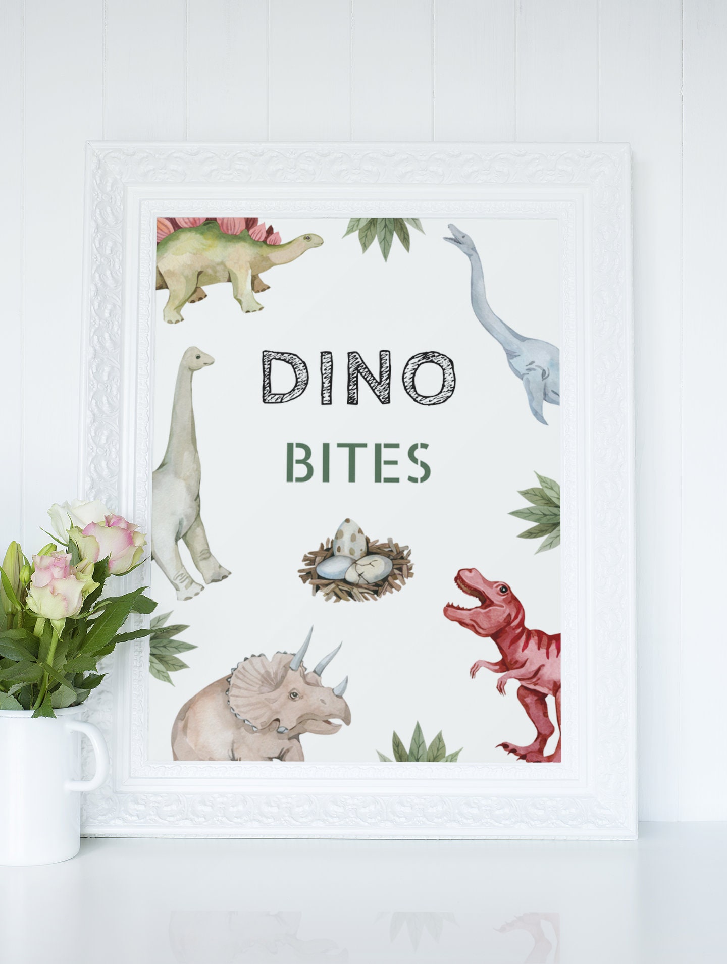 Editable Three Rex Birthday Party Invitation Bundle Printable Dinosaur ...