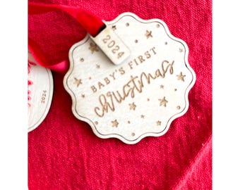 baby first Christmas ornament