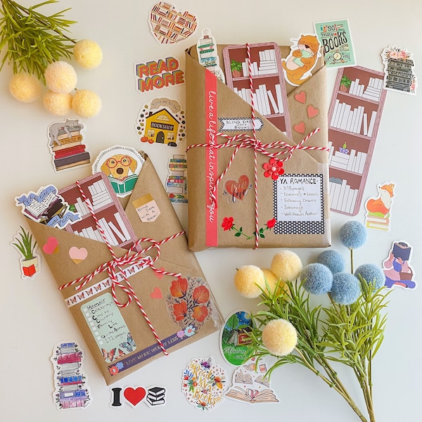 Cita a ciegas con un libro / Libro de misterio / Elige tu propio género Regalo para amantes de los libros / Regalo de cumpleaños para ratones de biblioteca / Lector de novelas de suspense, fantasía y romance