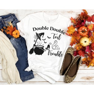 Double Double Toil & Trouble Shirt, Shakespeare Quote T-Shirt, Hamlet Quote, Literary Shirt, Librarian Reader Bookworm Teacher Shirt Gift