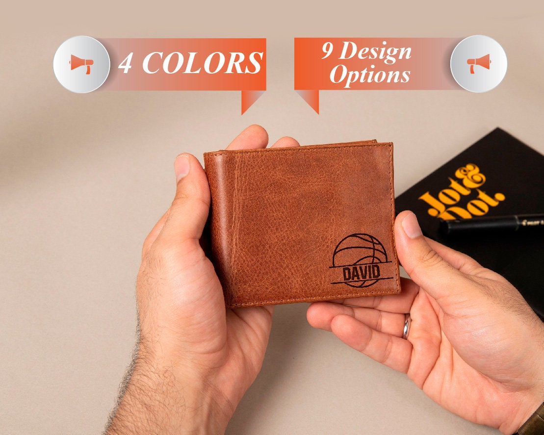 Basketball Wallet for Everyday Use - LucasGift Only Name