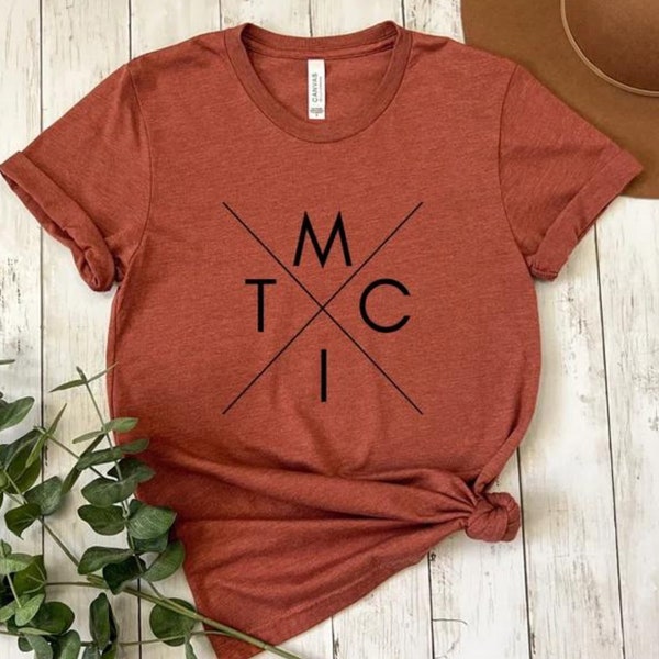 Traverse City Michigan Tee, Unisex Northern MI Shirt with Minimal Design, Up North, Great Lakes Clothing, Mitten State Clothing, Gift Idea
