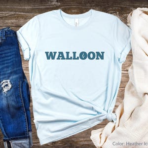 Michigan Lake Silhouette Unisex Tee, Walloon Lake Shirt, Great Lakes T-Shirt, Vacation Tee, Lake Life Apparel