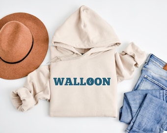 Walloon Lake Hoodie, Unisex Petoskey Northern Michigan Sweatshirt, Gift for Up North, Boating, Lake, Outdoor Lover, Great Lakes Clothing
