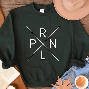 Pictured Rocks National Lakeshore Crew Unisex Munising Marquette Grand Marais Michigan Shirt Gift for Hiker Outdoors, Backpacker Lover