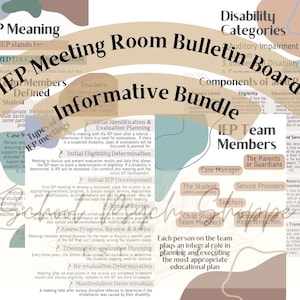 IEP Meeting Room Informative Bundle