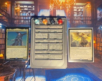 Dungeon of the Mad Mage: Oversized - Magic the Gathering Dungeon Token - 3D Printed