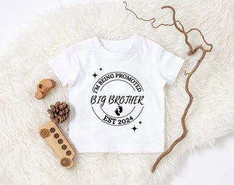 Big Brother Coming Soon, Pregnancy Announcement shirt, Gender Reveal, Baby Announcement 2024