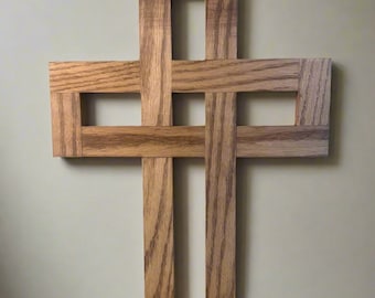 Wooden Knot Cross