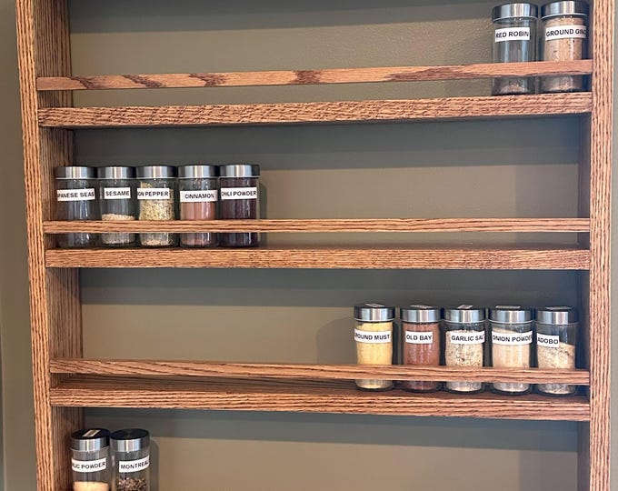 Featured listing image: Rustic Spice Rack