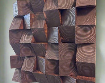 Rural Style Block Wall Art