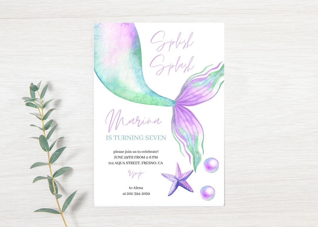 Mermaid Tail Printable Free Pdf
