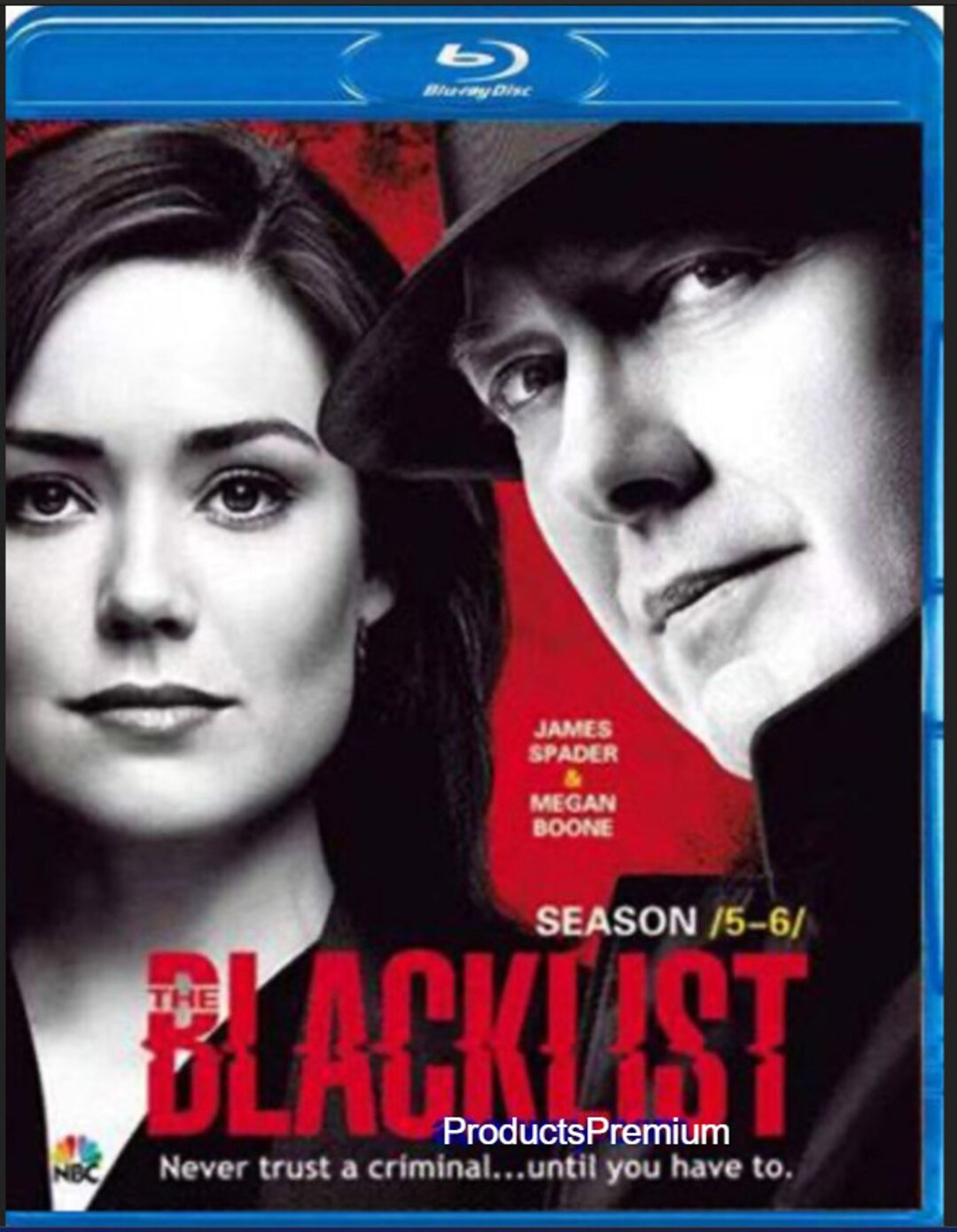 Blacklist Seasons 5-6 Blu Ray - Etsy
