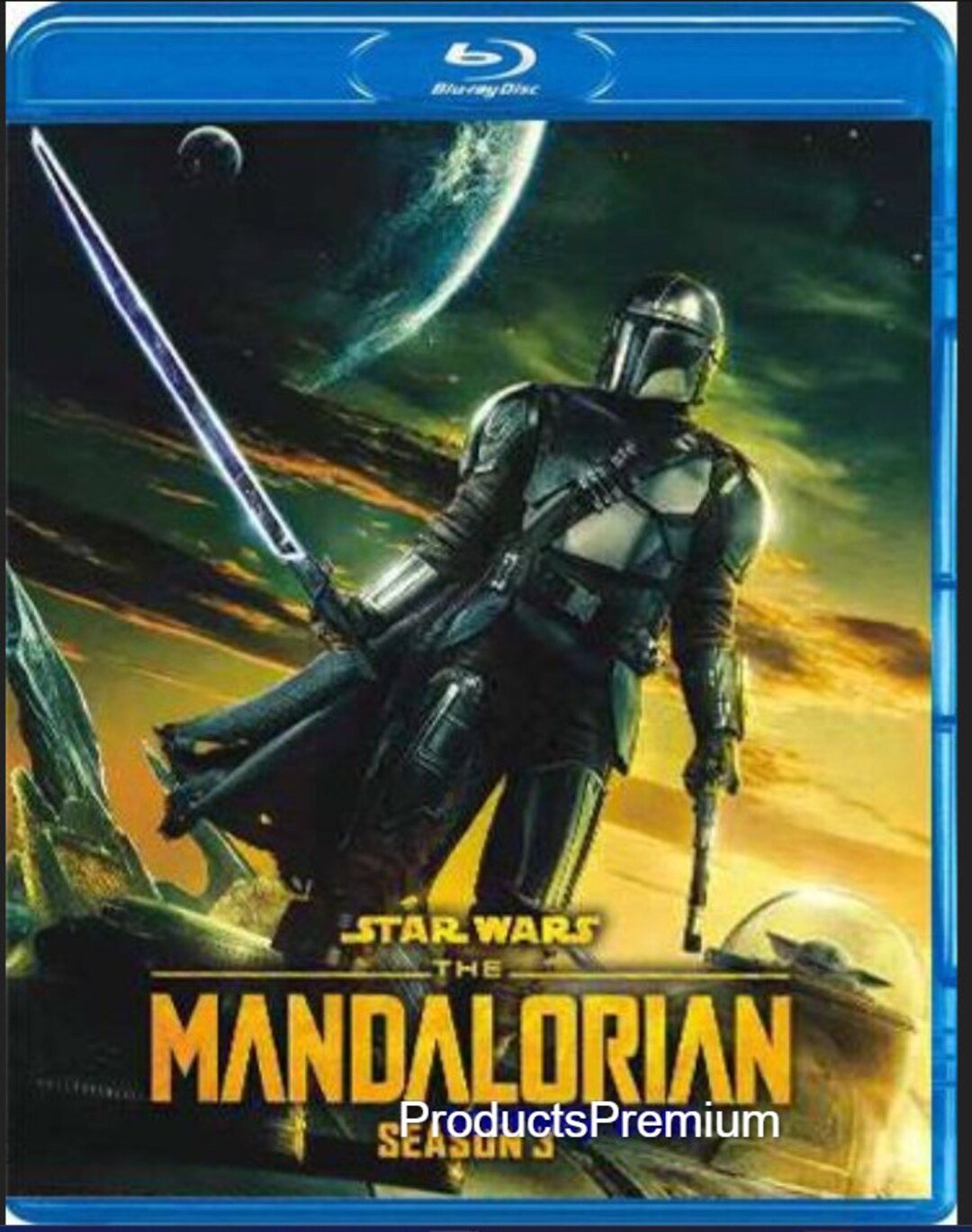 Mandalorian Season 3 Blu Ray Etsy