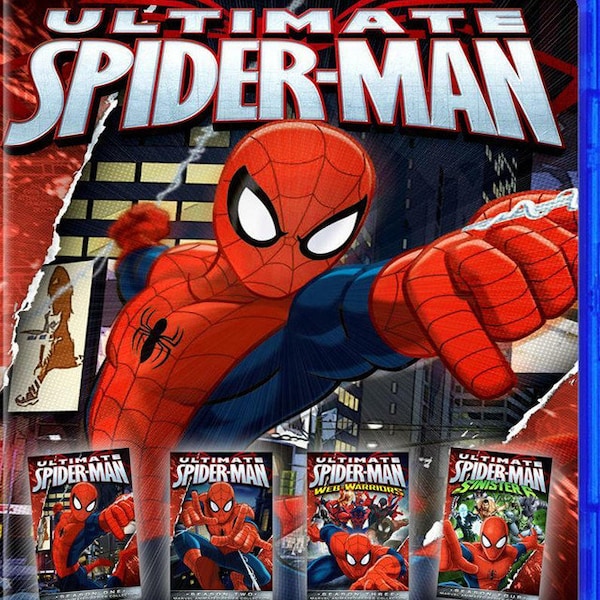 Ultimate Spider-Man - Complete Series - 4 Disc Blu Ray Set