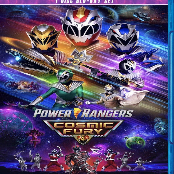 Power Rangers Cosmic Fury - Complete Series - Blu Ray