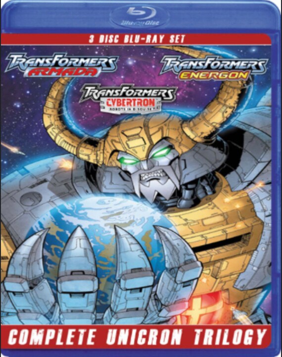 Transformers trilogy on sale blu ray