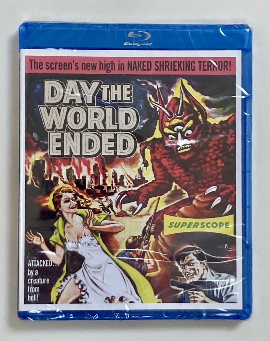 Day the world ended 1955 blu ray etsy