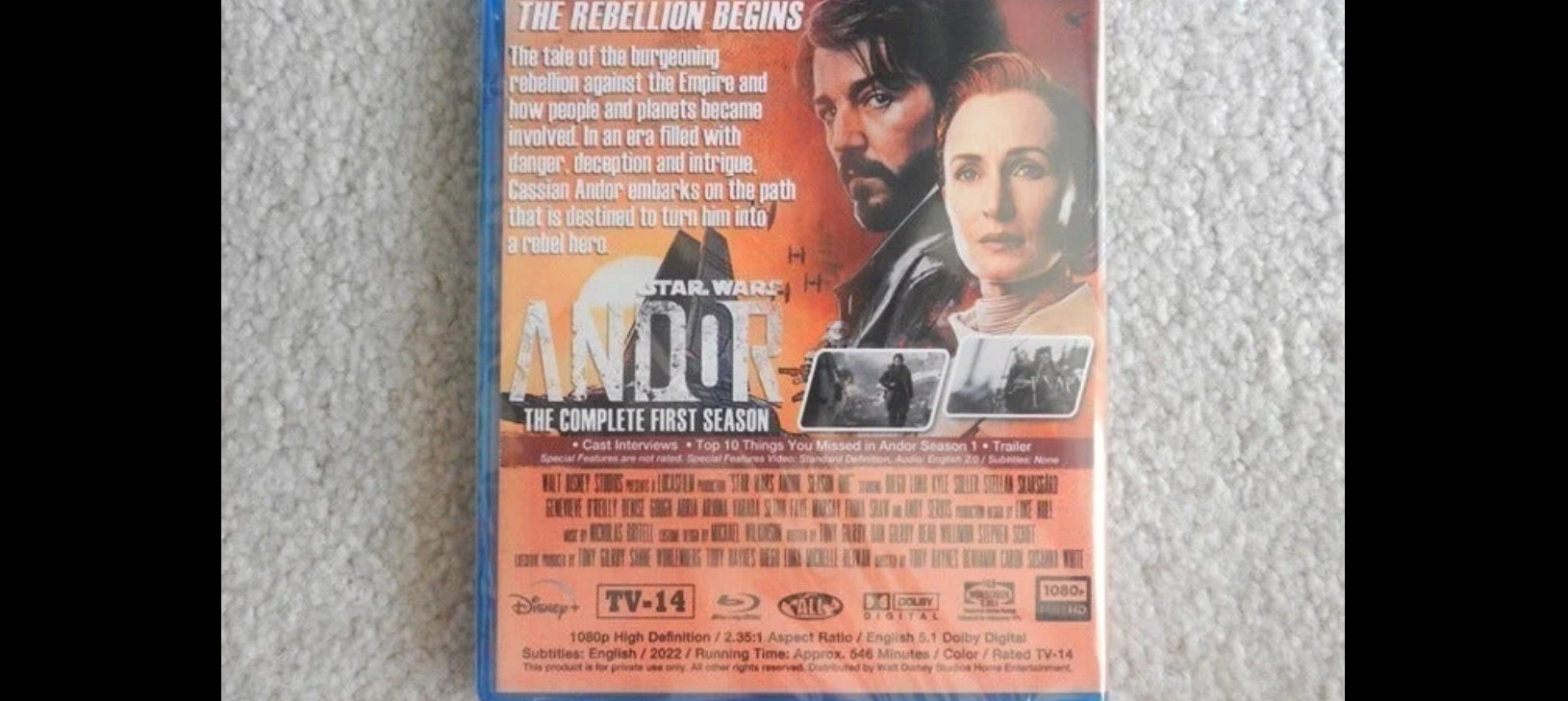 Andor Season 1 Blu Ray - Etsy