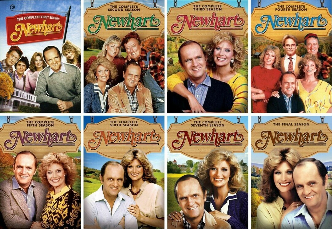 Newhart the Complete Series DVD Seasons 18 TV Box Set Brand Etsy