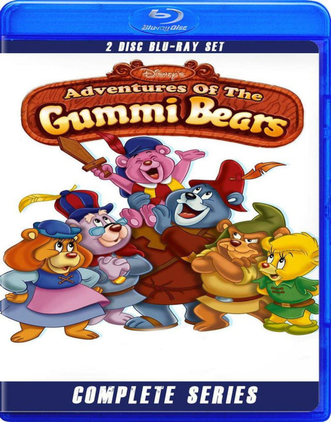 Adventures of the Gummi Bears Complete Series Blu Ray Etsy