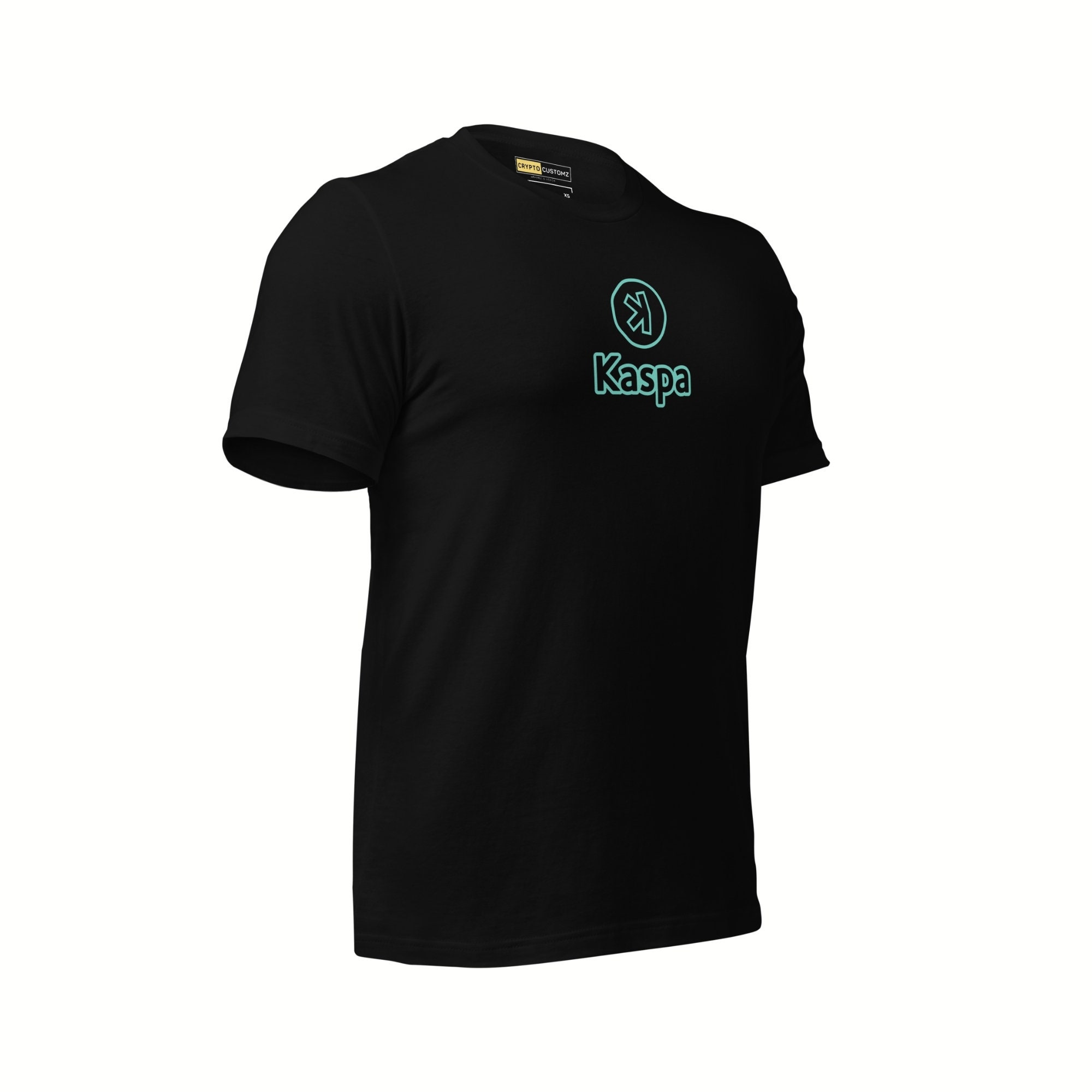 Kaspa Outline Crypto Logo Premium Cotton T-shirt - Etsy