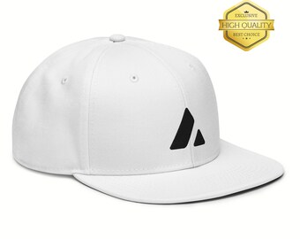 Embroidered Avalanche AVAX Logo Snapback Hat