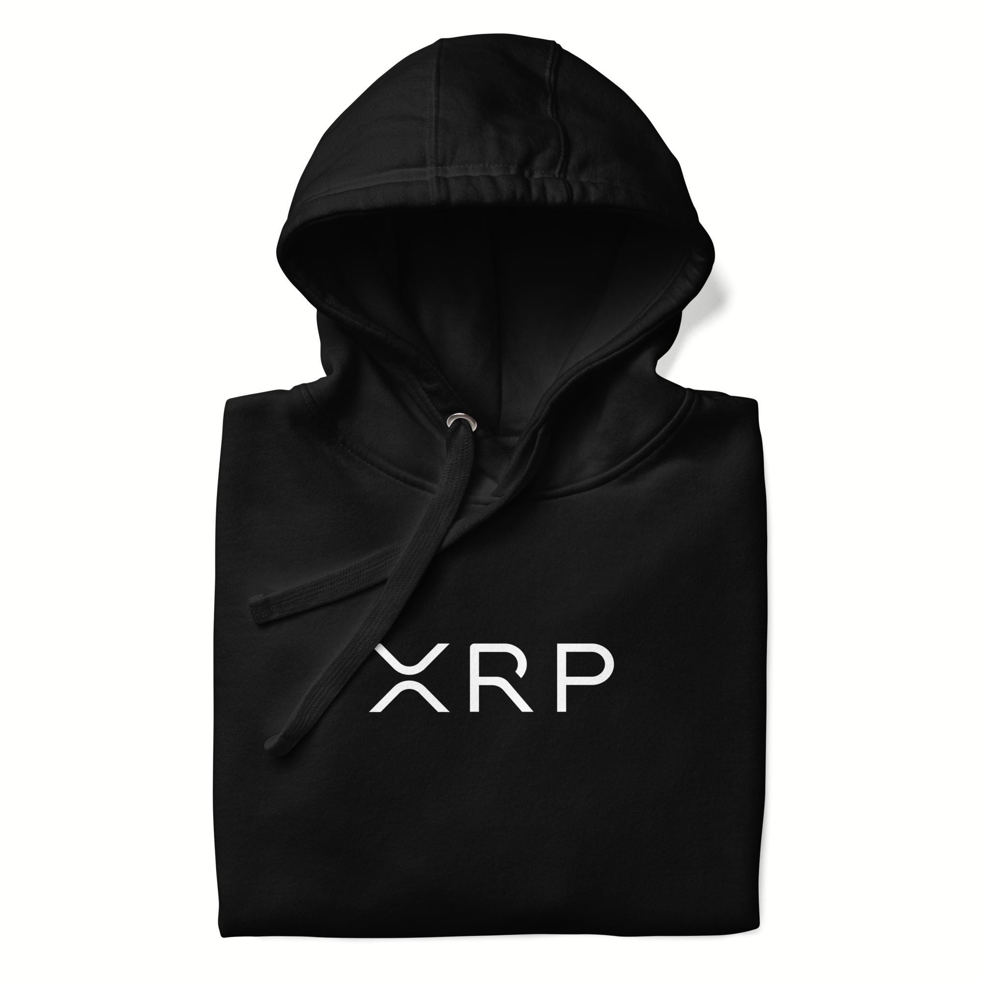 XRP Crypto Logo Premium Soft Cotton Pullover Hoodie - Etsy Israel