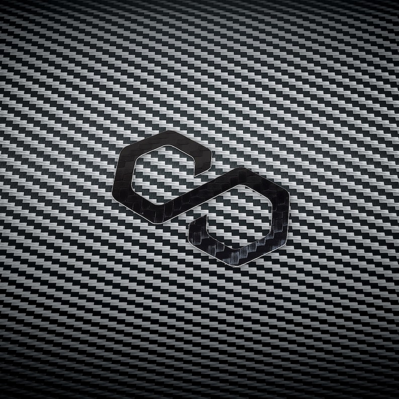 Polygon Carbon Fiber Wrap Vinyl Decal Crypto Polygon Logo Etsy UK