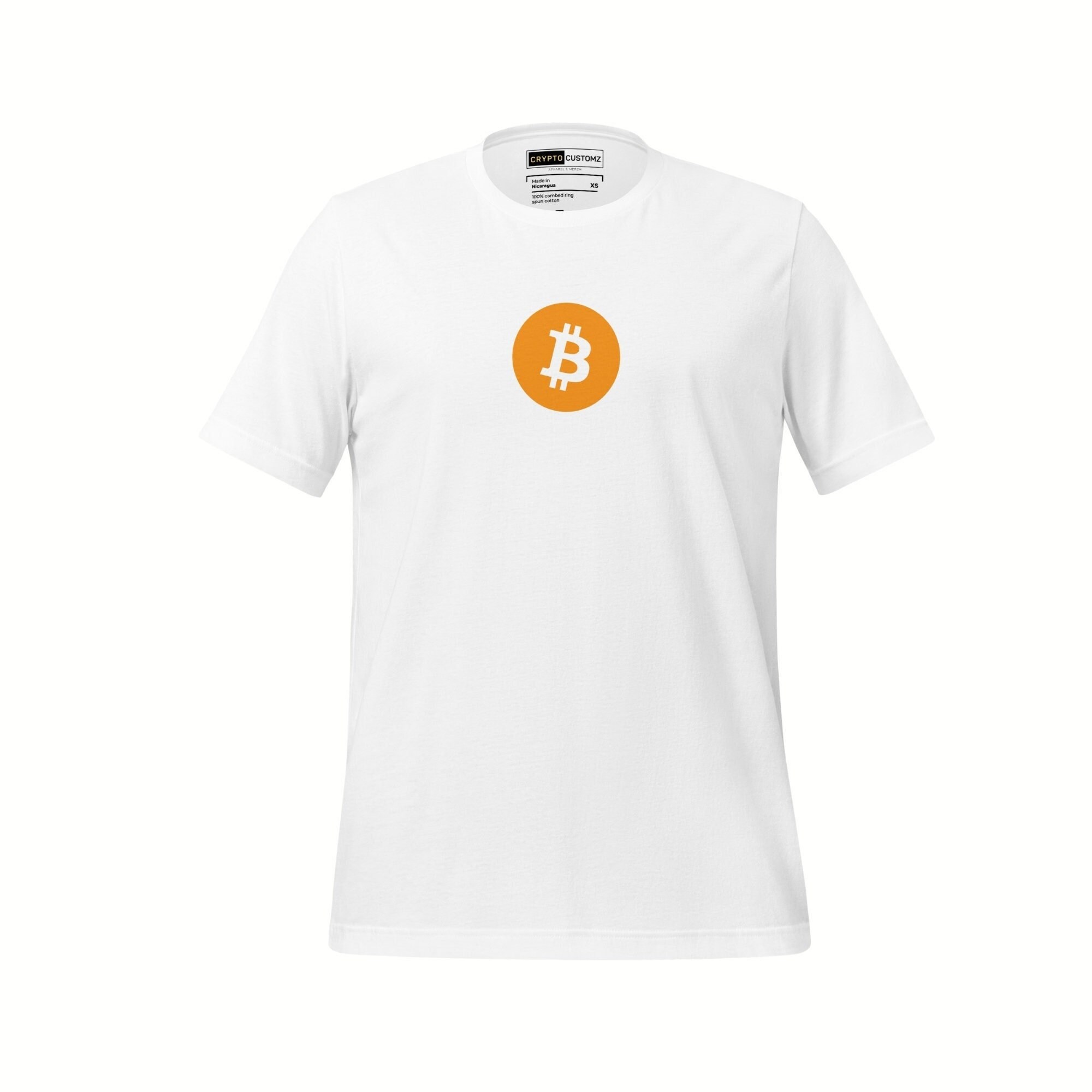 Bitcoin Logo T-Shirt: Premium Cotton Crypto Tee