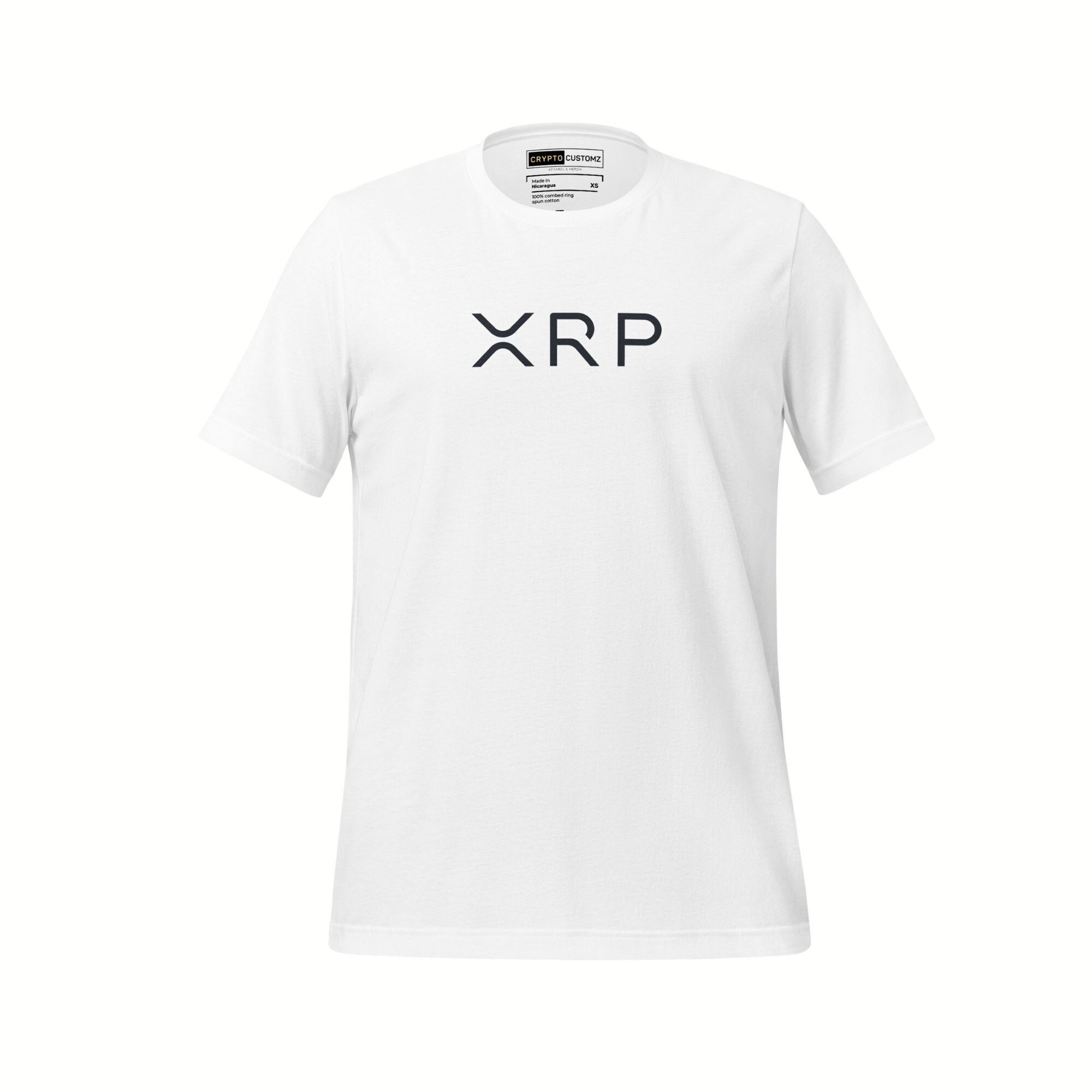 XRP Crypto Logo Premium Cotton T-Shirt