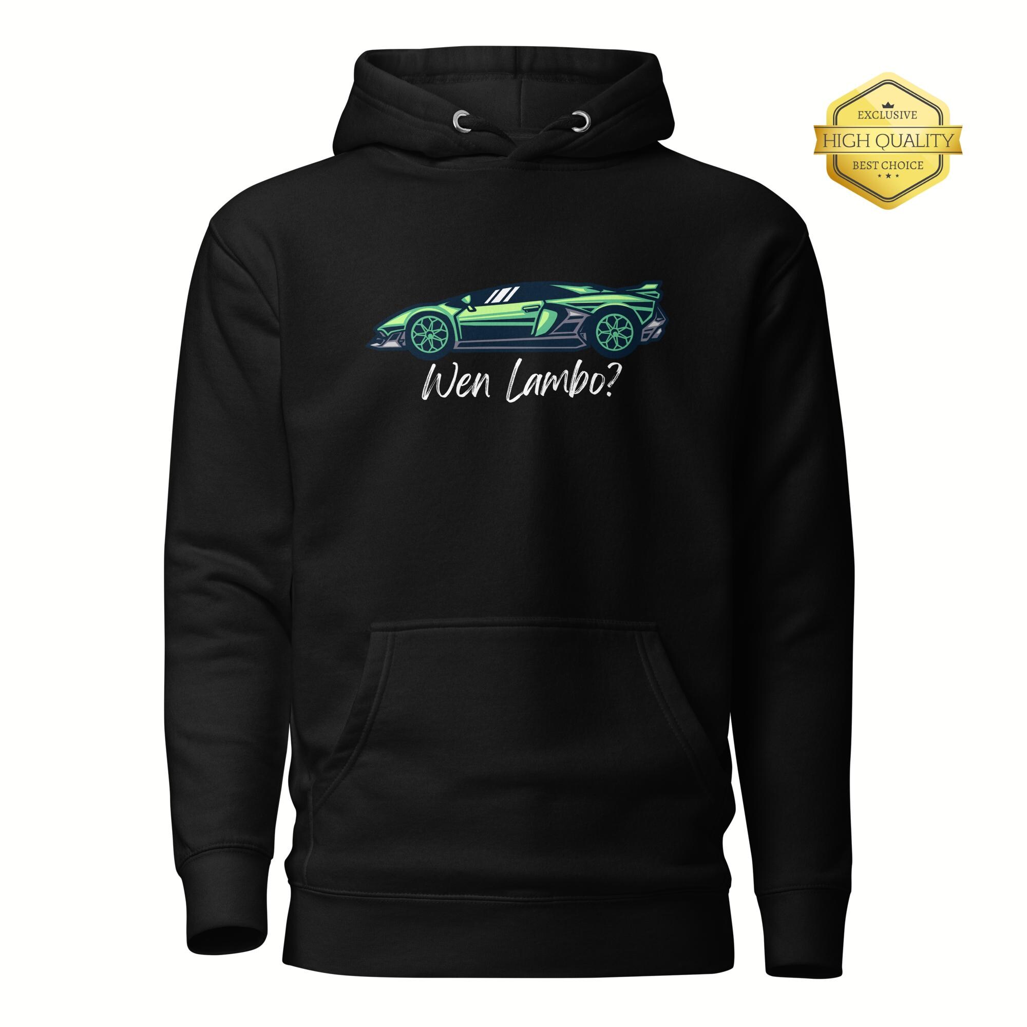 Wen Lambo Crypto Hoodie - Soft Cotton Pullover