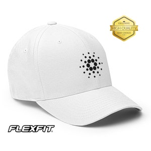 Embroidered Cardano Logo Flexfit Hat