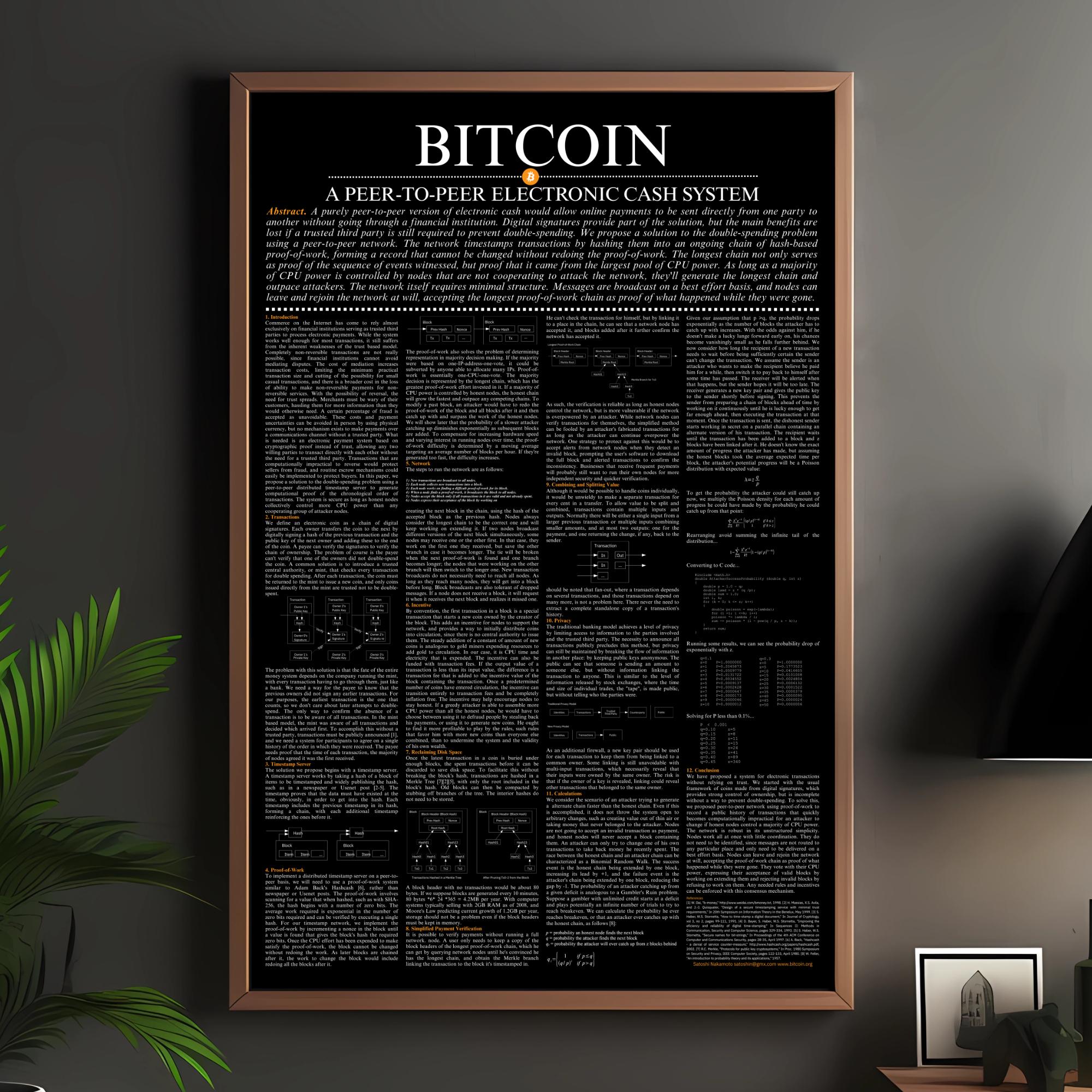 Bitcoin white paper - Etsy 日本