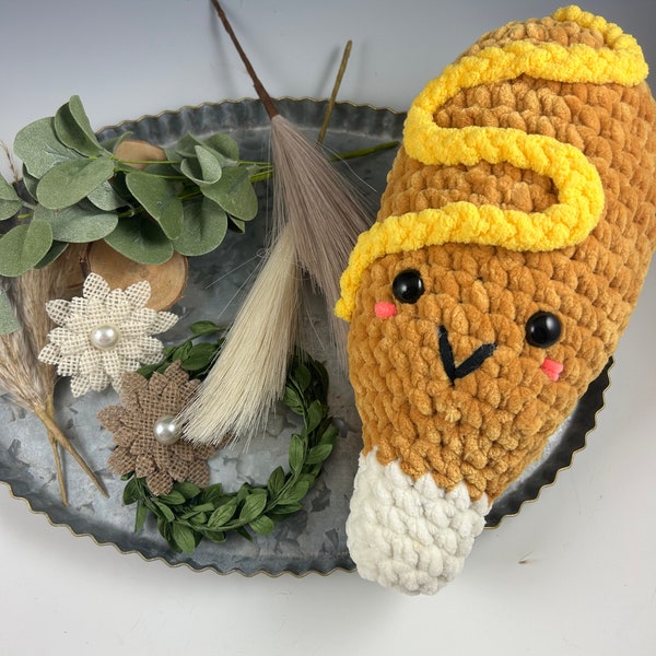 Corn Dog Plushie