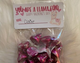 You are a Llama fun! | kids party favor | Valentine’s Day party favor | Party Favor for Kids