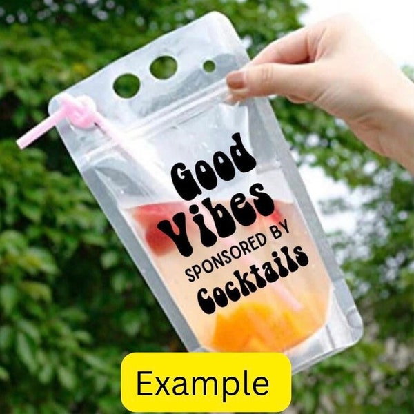 Drink Pouch Svg Etsy