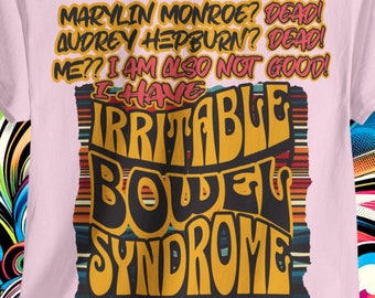 Funny IBS Shirt, Irritable Bowel Syndrome Gift, My Tummy Hurts, Tummy Ache Survivor Gift, Weirdcore, Shirts That Go Hard, Gift for friend