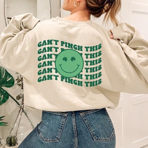 Can't Pinch This Crewneck, St. Patrick's Day Sweatshirt, Funny St ...