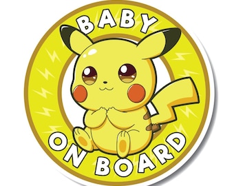 Naklejka na myszkę elektryczną Baby On Board