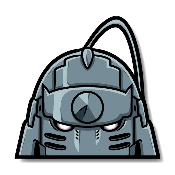 Metal Alchemist Vinyl Peeker Sticker