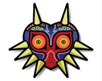 Evil Mask Sticker