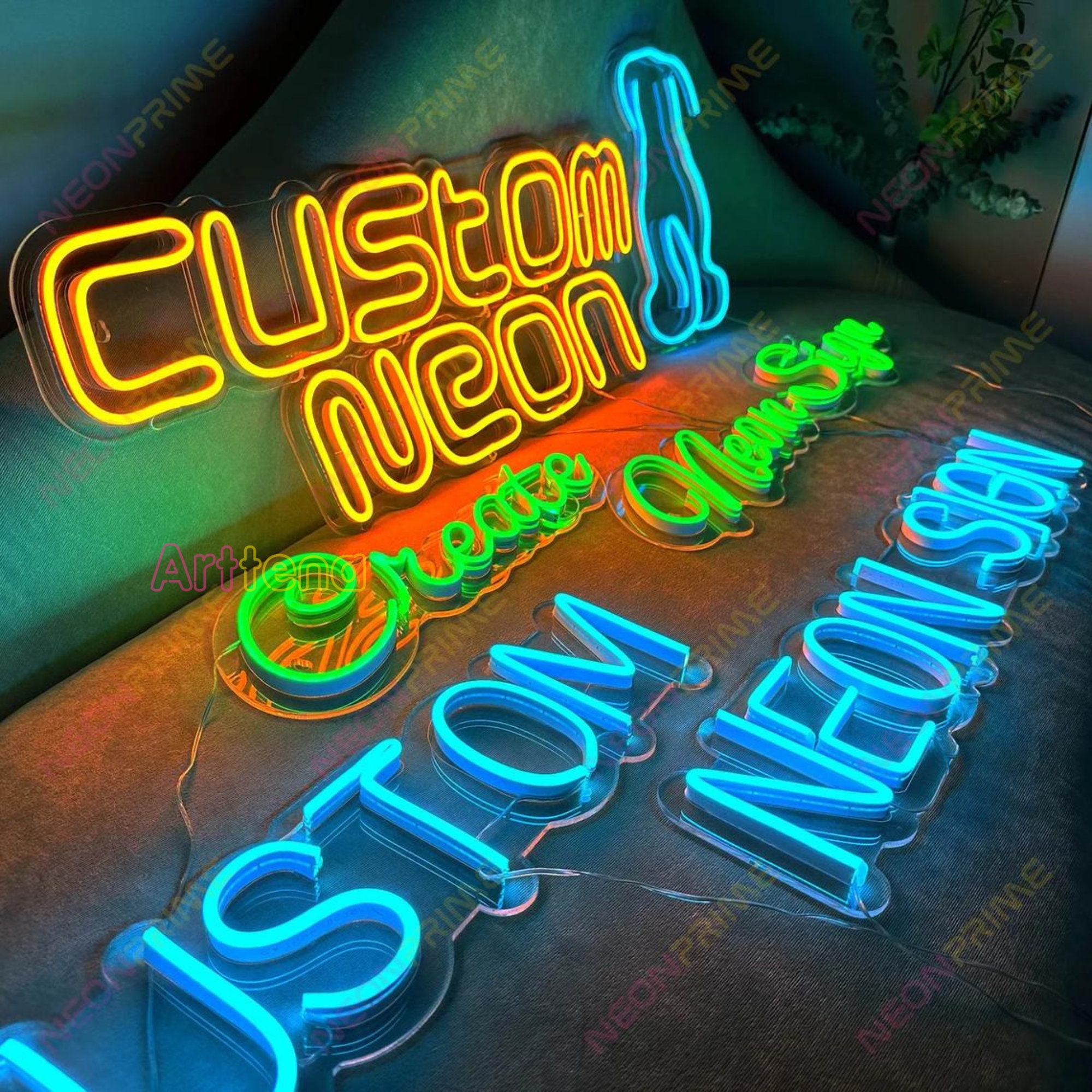 Custom Neon Sign Neon Sign Personalized Gifts Wedding Signs Name Sign Wall Decor Home Decor Mother's Day Gift Led Neon Lights Dad Neon Sign