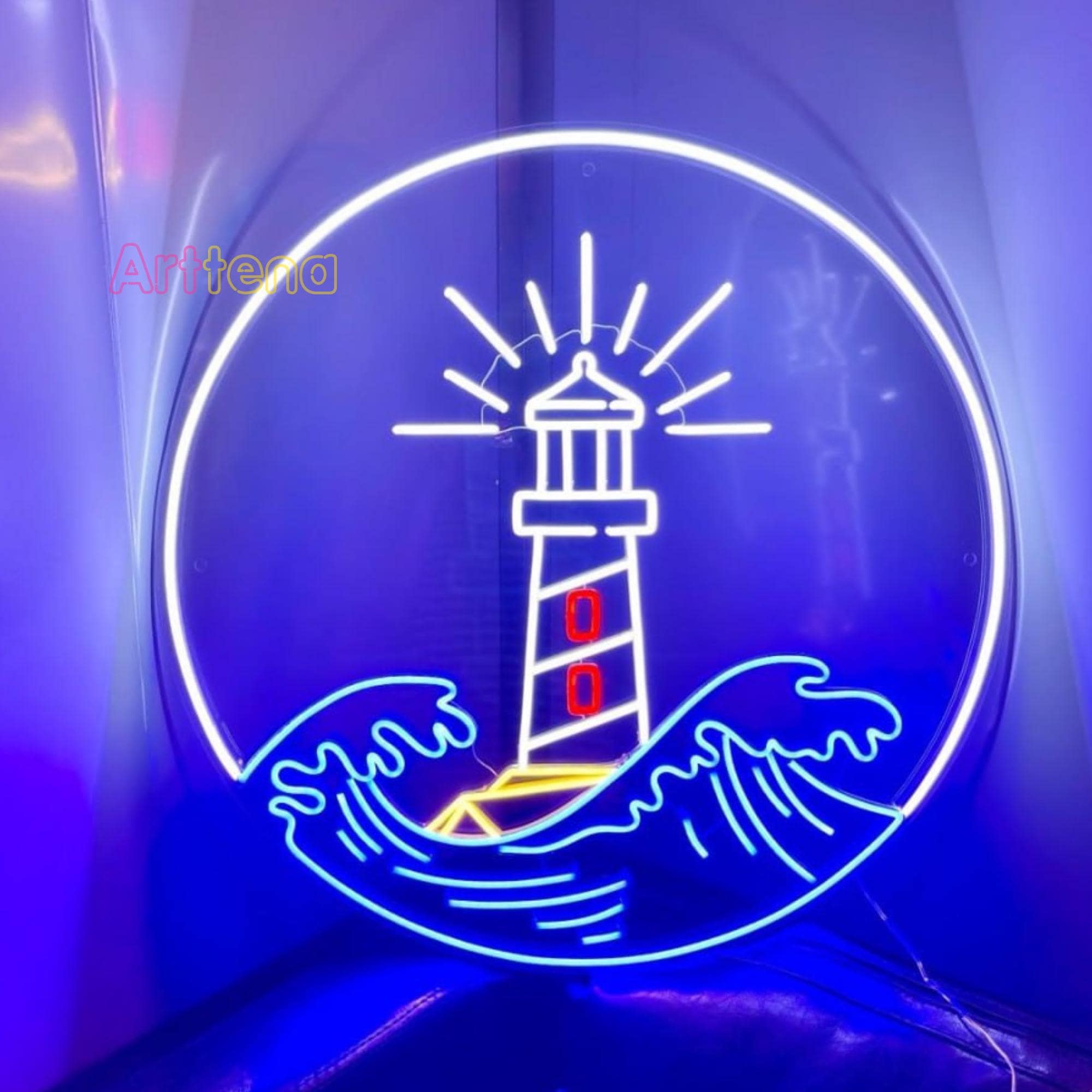 Custom Image Neon Sign, Custom Image Sign for Home, Home Wall Decoration, Personalized Gift, Bedroom Wall Decor, Home Decor Sign, Room Decor