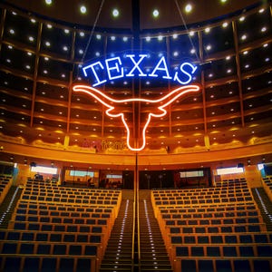 Longhorn Kuh Leuchtreklame, Longhorn Kopf Schädel Led Schild, Texas Leuchtreklame, Geschenk für Freund, Tier Wandkunst, Wanddekor, Wohnzimmerdekor